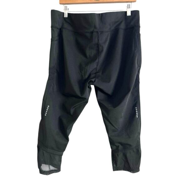 R.A.G. Women's 20” Capri Leggings Stretch Black Side Pockets Plus Size 2X - Picture 2 of 5